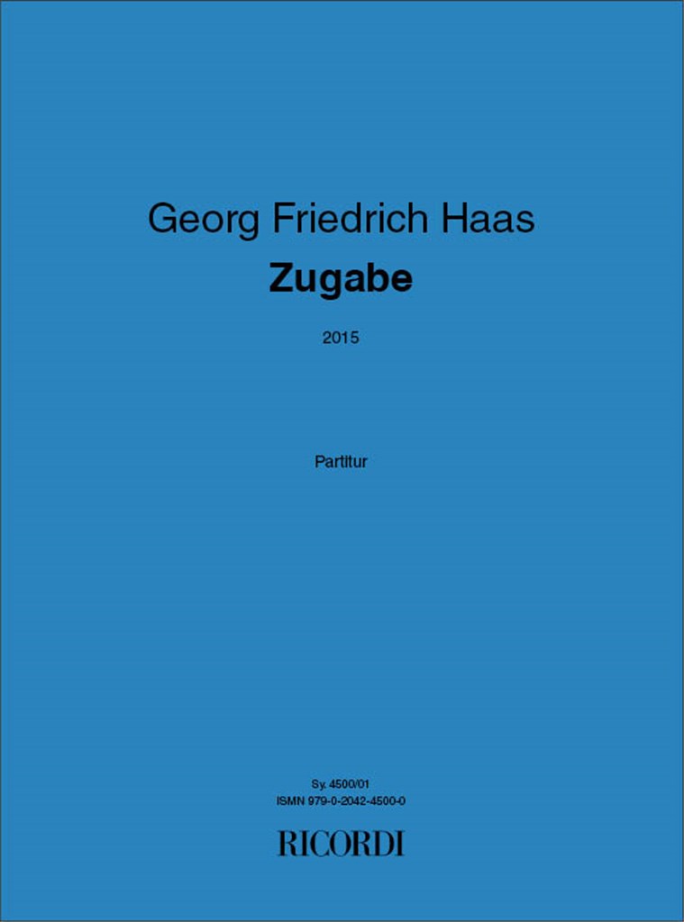 Zugabe